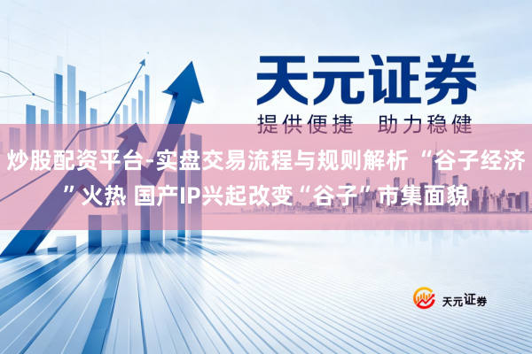 炒股配资平台-实盘交易流程与规则解析 “谷子经济”火热 国产IP兴起改变“谷子”市集面貌
